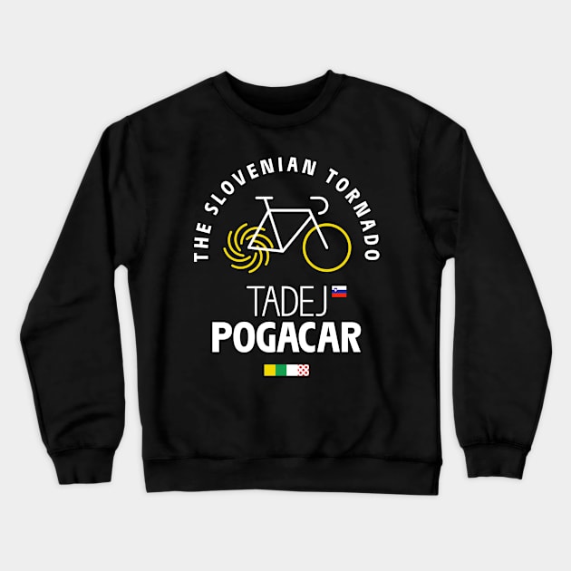 The Slovenian Tornado Crewneck Sweatshirt by reigedesign